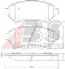 OPEL 1605067 Brake Pad Set, disc brake